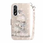 For OnePlus Ace 5 Ultra / Nord 5 5G 3D Colored Flip Leather Phone Case(Squirrels) - 3