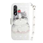 For OnePlus Ace 5 Ultra / Nord 5 5G 3D Colored Flip Leather Phone Case(Cute Cat) - 3