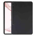 For Samsung Galaxy Tab S7 FE TPU Tablet Case(Frosted Black) - 1