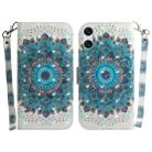 For Sony Xperia 5 VI 3D Colored Horizontal Flip Leather Phone Case(Peacock Wreath) - 1