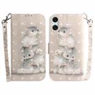 For Sony Xperia 10 VI 3D Colored Horizontal Flip Leather Phone Case(Squirrels) - 1