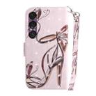 For Sony Xperia 1 VII 3D Colored Horizontal Flip Leather Phone Case(Butterfly High-heeled) - 3