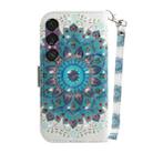 For Sony Xperia 1 VII 3D Colored Horizontal Flip Leather Phone Case(Peacock Wreath) - 3