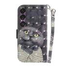 For Sony Xperia 1 VII 3D Colored Horizontal Flip Leather Phone Case(Hug Cat) - 3