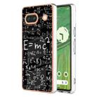 For Google Pixel 7a Electroplating Dual-side IMD Phone Case(Equation) - 1