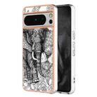 For Google Pixel 8 Pro Electroplating Dual-side IMD Phone Case(Totem Elephant) - 1