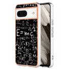 For Google Pixel 8 Electroplating Dual-side IMD Phone Case(Equation) - 1