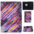 For Amazon Kindle Fire HD 8 (2016) / (2017) Voltage Painted Pattern Tablet PC Protective Leather Case with Bracket & Card Slot & Sleep / Wake-up & Anti-skid Strip(Meteor) - 1