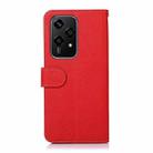 For Honor 200 Lite Global KHAZNEH Litchi Texture Leather RFID Phone Case(Red) - 3