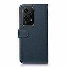 For Honor 200 Lite Global KHAZNEH Litchi Texture Leather RFID Phone Case(Blue) - 3