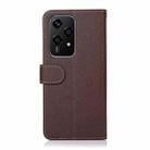 For Honor 200 Lite Global KHAZNEH Litchi Texture Leather RFID Phone Case(Brown) - 3