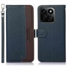 For Honor Play 60 Plus / 200 Smart KHAZNEH Litchi Texture Leather RFID Phone Case(Blue) - 1