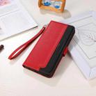 For Honor 400 Lite KHAZNEH Litchi Texture Leather RFID Phone Case(Red) - 2