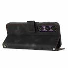 For Sony Xperia 1 VII Dream Triangle Leather Phone Case with Lanyard(Black) - 3