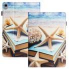 For iPad mini 2021 2024 / mini 6 Sewing Litchi Texture Smart Leather Tablet Case(Starfish) - 1