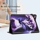 For iPad mini / 2 / 3 / 4 / mini 2019 Sewing Litchi Texture Smart Leather Tablet Case(Wolf) - 6