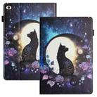 For iPad mini / 2 / 3 / 4 / mini 2019 Sewing Litchi Texture Smart Leather Tablet Case(Cat) - 1