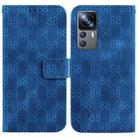 For Xiaomi 12T / 12T Pro Double 8-shaped Embossed Leather Phone Case(Blue) - 1