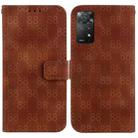 For Xiaomi Redmi Note 11 Pro 4G/5G Global Double 8-shaped Embossed Leather Phone Case(Brown) - 1