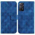 For Xiaomi Redmi Note 11 Pro 4G/5G Global Double 8-shaped Embossed Leather Phone Case(Blue) - 1