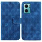 For Xiaomi Redmi Note 11E / Redmi 10 5G Double 8-shaped Embossed Leather Phone Case(Blue) - 1