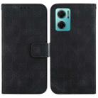 For Xiaomi Redmi Note 11E / Redmi 10 5G Double 8-shaped Embossed Leather Phone Case(Black) - 1