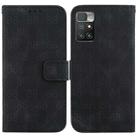 For Xiaomi Redmi 10 / 10 Prime Double 8-shaped Embossed Leather Phone Case(Black) - 1