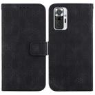 For Xiaomi Mi 10T Lite 5G / Mi 10i 5G Double 8-shaped Embossed Leather Phone Case(Black) - 1