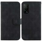 For Xiaomi Mi 10T Pro 5G / Mi 10T 5G Double 8-shaped Embossed Leather Phone Case(Black) - 1