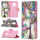 For Nokia 5.3 Colored Drawing Pattern Horizontal Flip Leather Case with Holder & Card Slots & Wallet(Life Tree) - 1