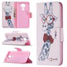 For Xiaomi Redmi Note 9 Colored Drawing Pattern Horizontal Flip Leather Case with Holder & Card Slots & Wallet(Deer) - 1