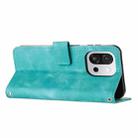 For OnePlus 13T Dream Triangle Leather Phone Case with Lanyard(Green) - 3