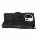 For OnePlus 13T Dream Triangle Leather Phone Case with Lanyard(Black) - 3