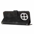 For OnePlus 13R Dream Triangle Leather Phone Case with Lanyard(Black) - 3
