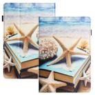 For Amazon Kindle Paperwhite / 2 / 3 / 4 Sewing Litchi Texture Smart Leather Tablet Case(Starfish) - 1