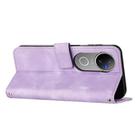 For vivo V50 Dream Triangle Leather Phone Case with Lanyard(Purple) - 3