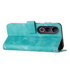 For vivo V50 Lite Dream Triangle Leather Phone Case with Lanyard(Green) - 3
