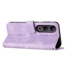 For vivo V50 Lite Dream Triangle Leather Phone Case with Lanyard(Purple) - 3
