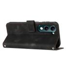 For vivo Y29s 5G / Y04 4G Dream Triangle Leather Phone Case with Lanyard(Black) - 3