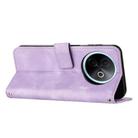 For vivo Y39 5G Global Dream Triangle Leather Phone Case with Lanyard(Purple) - 3