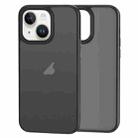 For iPhone 14 Plus Brilliant Series Micro-frosted Anti-fingerprint PC Phone Case(Black) - 1