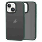 For iPhone 14 Plus Brilliant Series Micro-frosted Anti-fingerprint PC Phone Case(Green) - 1