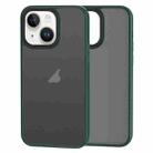 For iPhone 14 Brilliant Series Micro-frosted Anti-fingerprint PC Phone Case(Green) - 1