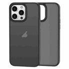 For iPhone 13 Pro Brilliant Series Micro-frosted Anti-fingerprint PC Phone Case(Black) - 1