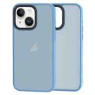 For iPhone 13 Brilliant Series Micro-frosted Anti-fingerprint PC Phone Case(Blue) - 1