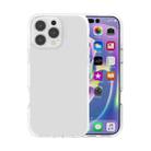 For iPhone 16 Pro Max Rubber Oil Surface Solid Color Phone Case(White) - 1