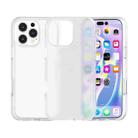 For iPhone 16 Pro Max Rubber Oil Surface Solid Color Phone Case(White) - 3