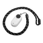 For Insta360 Go 3 Sunnylife IST-BHT594 Camera Body Silicone Case with Lens Cap & Neck Strap(White) - 1