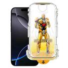 For iPhone 16 Pro Max Easy Install Dust-proof Armor Tempered Glass Film - 1