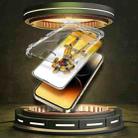 For iPhone 16 Pro Max Easy Install Dust-proof Armor Tempered Glass Film - 3